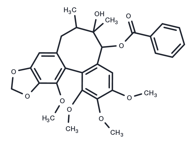Benzoylgomisin P Chemical Structure