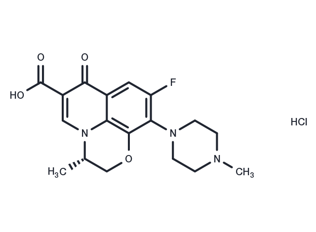 TargetMol Chemical Structure Levofloxacin hydrochloride