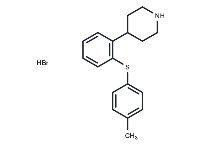 TargetMol Chemical Structure Tedatioxetine hydrobromide