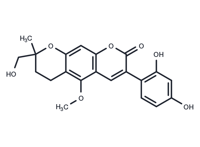 TargetMol Chemical Structure Licopyranocoumarin