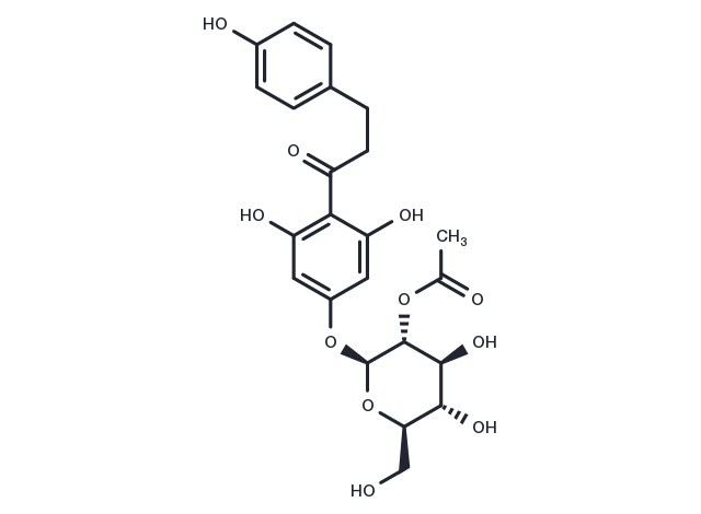 TargetMol Chemical Structure Trilobatin 2''-acetate