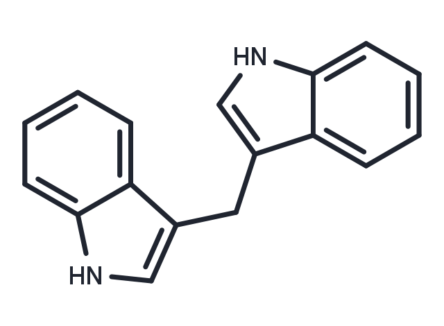 TargetMol Chemical Structure 3,3'-Diindolylmethane