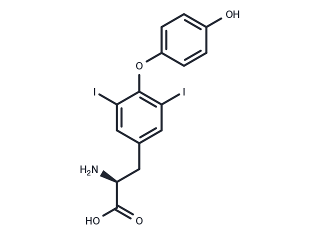 3,5-Diiodo-L-thyronine Chemical Structure