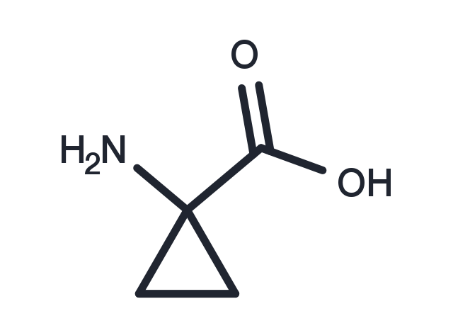TargetMol Chemical Structure 1-Aminocyclopropane-1-carboxylic acid