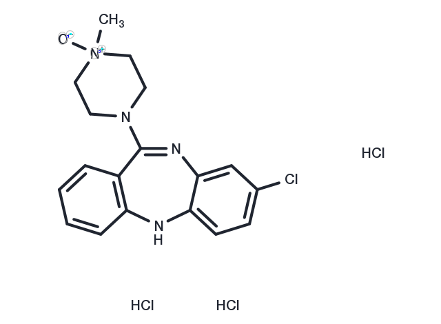 TargetMol Chemical Structure Clozapine N-oxide dihydrochloride