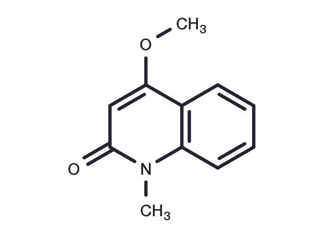 TargetMol Chemical Structure 4-Methoxy-1-methylquinolin-2-one