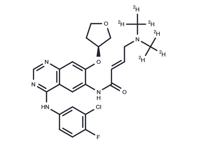 TargetMol Chemical Structure Afatinib D6