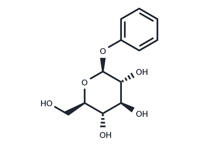 Phenyl-β-D-glucopyranoside Chemical Structure