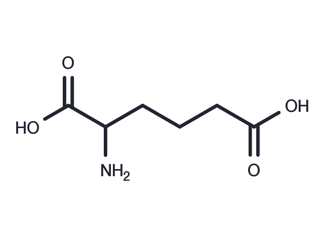 Aminoadipic acid Chemical Structure