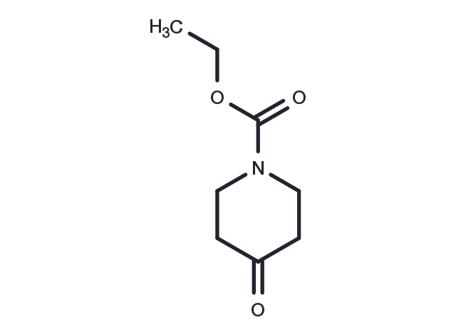 N-Carbethoxy-4-piperidone Chemical Structure