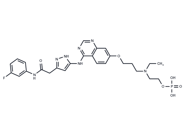Barasertib Chemical Structure