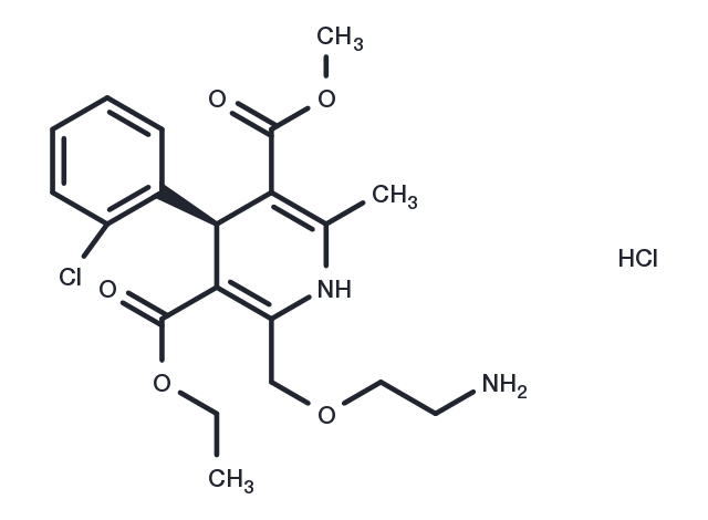 Levamlodipine hydrochloride Chemical Structure