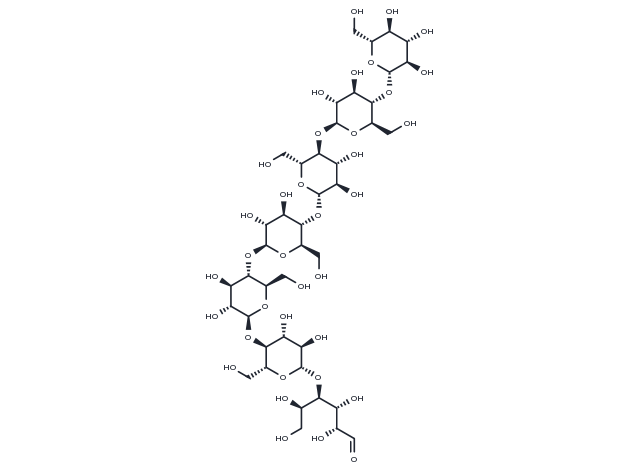 Celloheptaose Chemical Structure