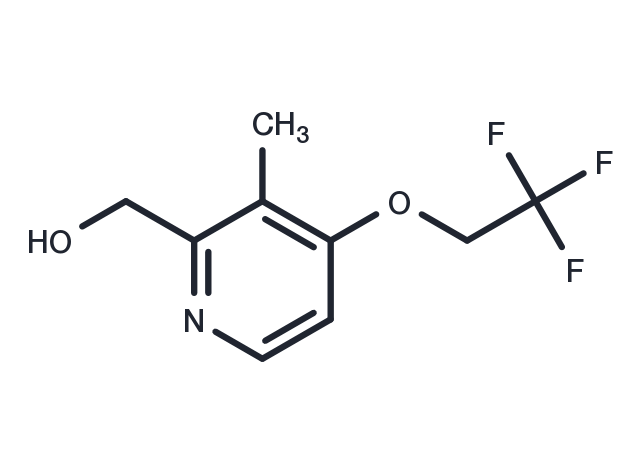 (3-Methyl-4-(2,2,2-trifluoroethoxy)pyridin-2-yl)methanol Chemical Structure