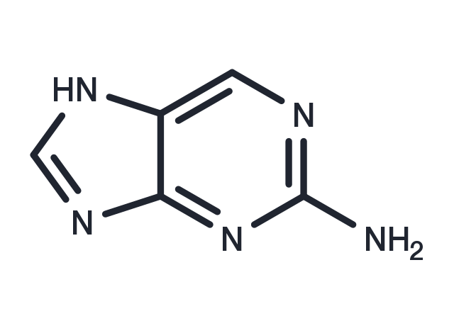 TargetMol Chemical Structure 2-Aminopurine