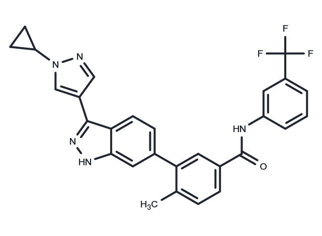 TargetMol Chemical Structure FGFR1/DDR2 inhibitor 1
