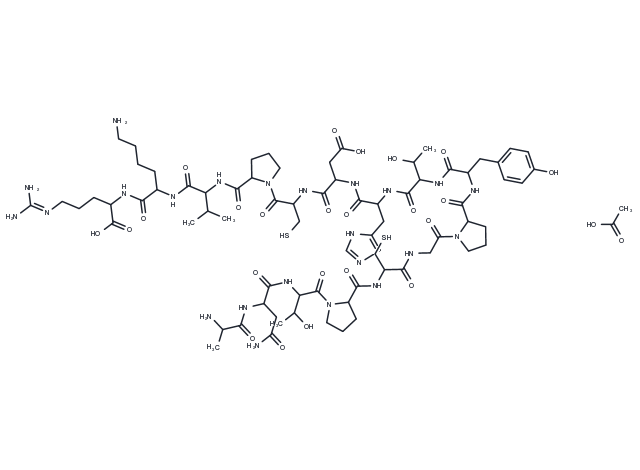 TargetMol Chemical Structure G3-C12 acetate(848301-94-0 free base)