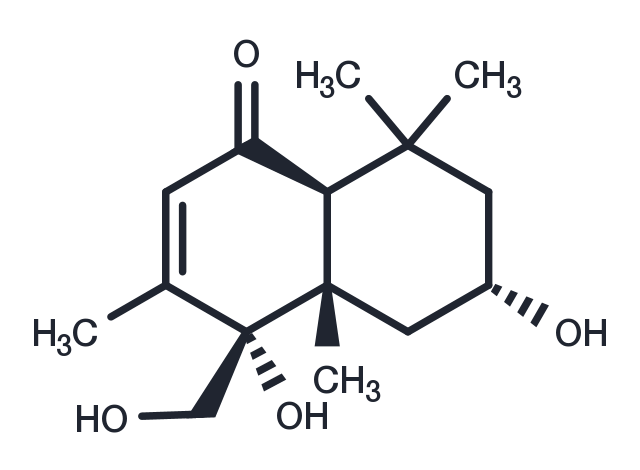 2alpha,9alpha,11-Trihydroxy-6-oxodrim-7-ene Chemical Structure