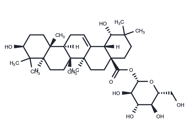 TargetMol Chemical Structure Siaresinolic acid 28-O-β-D-glucopyranosyl ester