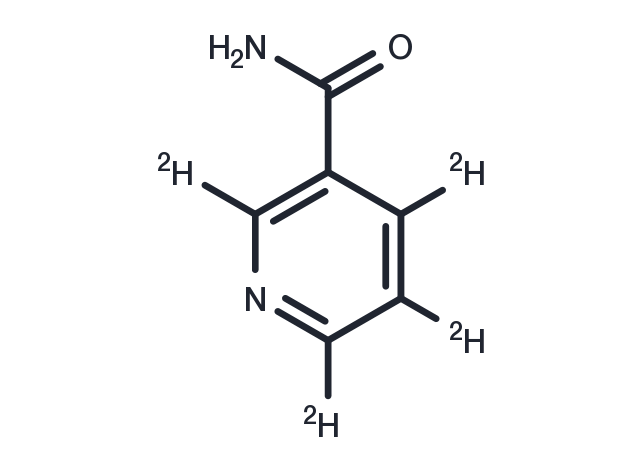 Nicotinamide-d4 Chemical Structure