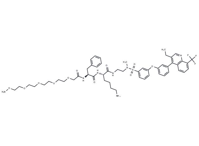Aminooxy CatB-LXR Chemical Structure