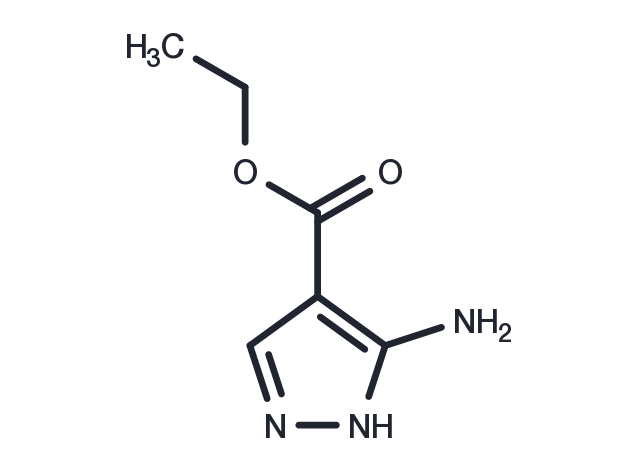 Ethyl 3-amino-1H-pyrazole-4-carboxylate Chemical Structure