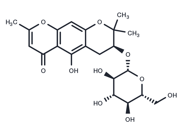 TargetMol Chemical Structure Sec-O-Glucosylhamaudol