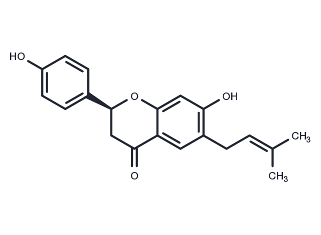 Bavachin Chemical Structure