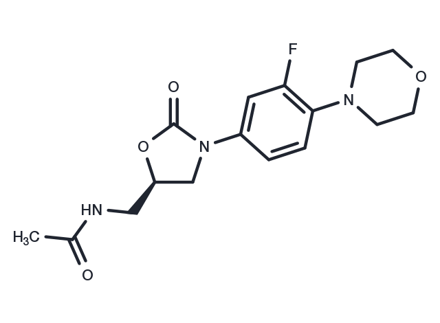 (R)-​Linezolid Chemical Structure