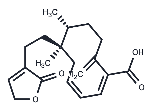 15-Deoxypulic acid Chemical Structure