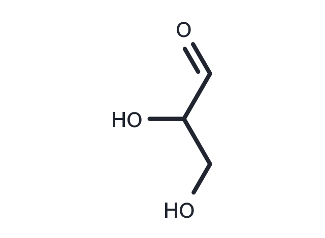 TargetMol Chemical Structure DL-Glyceraldehyde