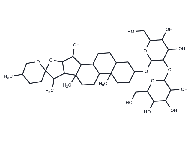TargetMol Chemical Structure Anemarrhenasaponin III