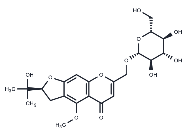 TargetMol Chemical Structure Prim-O-glucosylcimifugin