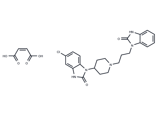 Domperidone monomaleate Chemical Structure