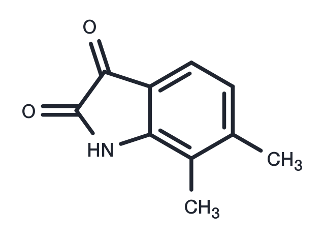 6,7-dimethylisatin Chemical Structure