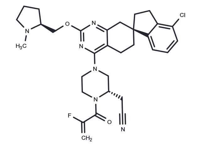 KRAS G12C inhibitor 1R Chemical Structure