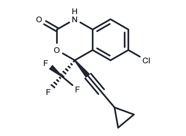 Efavirenz, (R)- Chemical Structure