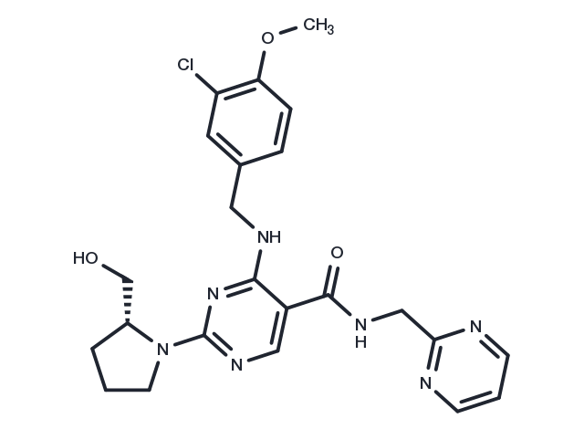 (R)-Avanafil Chemical Structure