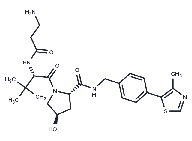 (S,R,S)-AHPC-C2-NH2 Chemical Structure