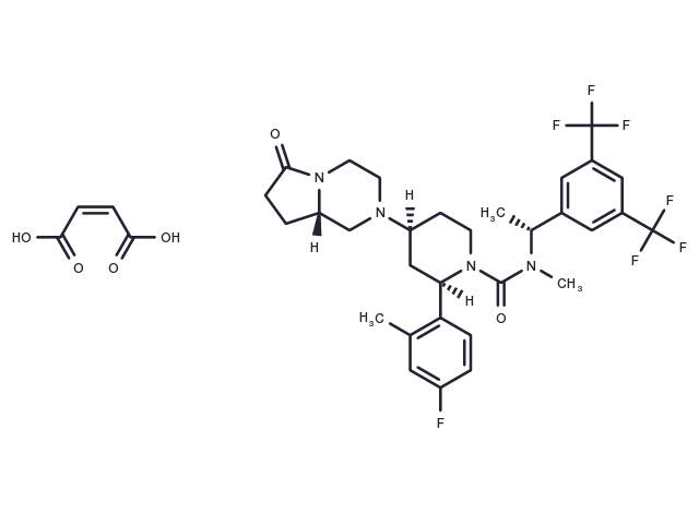 TargetMol Chemical Structure Orvepitant maleate