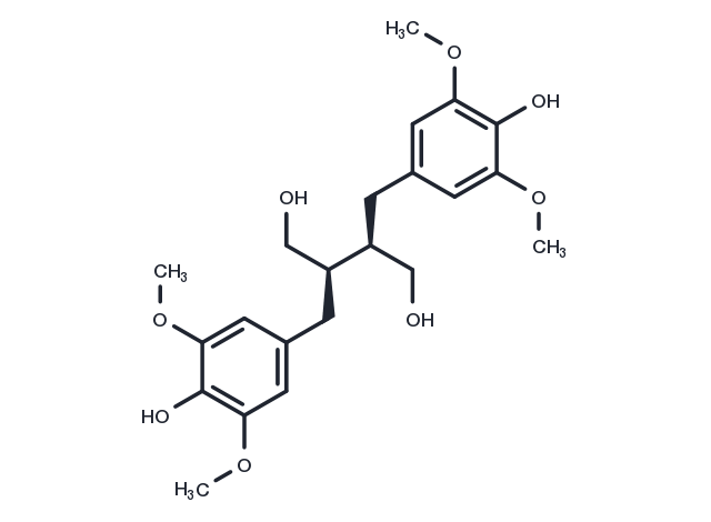 5,5'-Dimethoxysecoisolariciresinol Chemical Structure