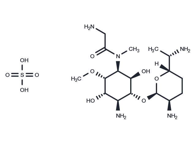 Astromicin Sulfate Chemical Structure
