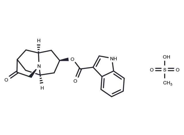 Dolasetron Mesylate Chemical Structure