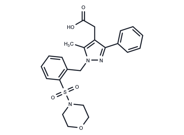 CRTh2 antagonist 1 Chemical Structure