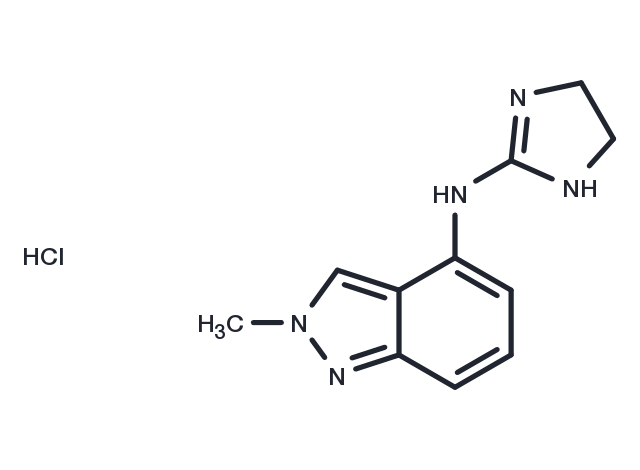 Indanidine hydrochloride Chemical Structure