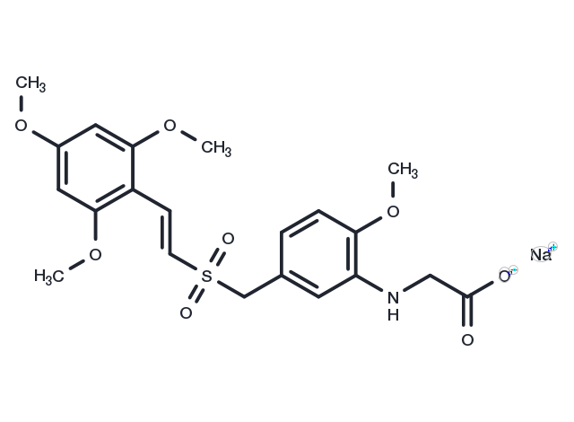 TargetMol Chemical Structure Rigosertib sodium