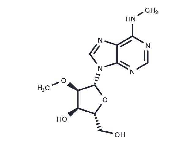 N6-Methyl-2'-O-methyladenosine Chemical Structure