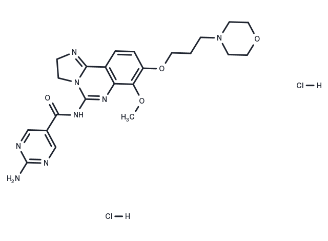 TargetMol Chemical Structure Copanlisib dihydrochloride