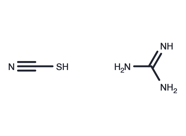 Guanidine thiocyanate Chemical Structure