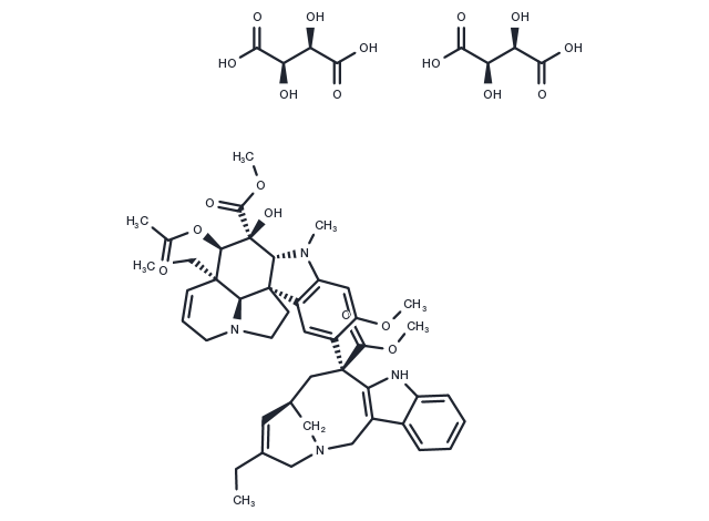 TargetMol Chemical Structure Vinorelbine ditartrate